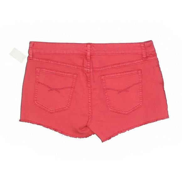 Gap 1969 Summer Cut Off Shorts Denim Frayed Pink 29/8 New - Picture 5 of 7